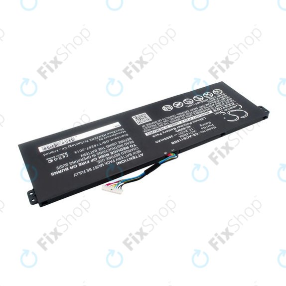Bateria do Acer Aspire 5, 7 E5, V3, Chromebook 11, 13, 15, 3000mAh, Li-Pol, 15.2V, AC14B18K, HQ