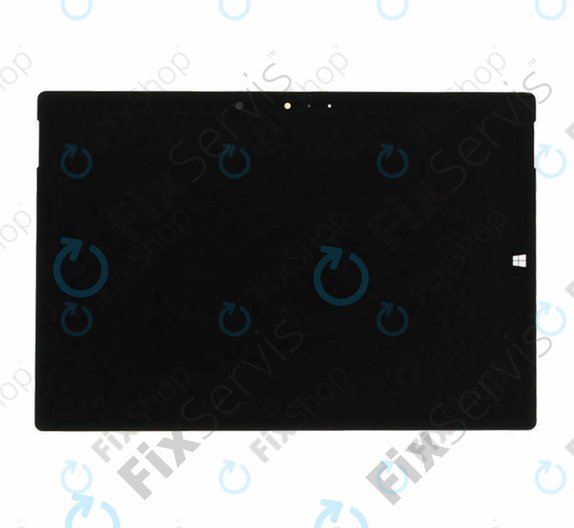 Wyświetlacz z ekranem dotykowym do Microsoft Surface 3, Czarny, Black, TFT