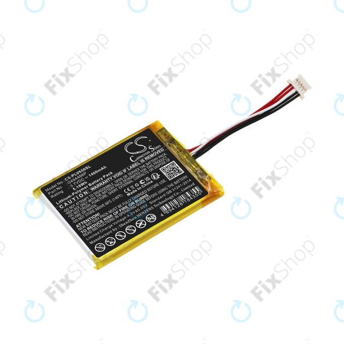 Bateria do Polar V650, 1400mAh, Li-Pol, 3.7V, G484466P, HQ