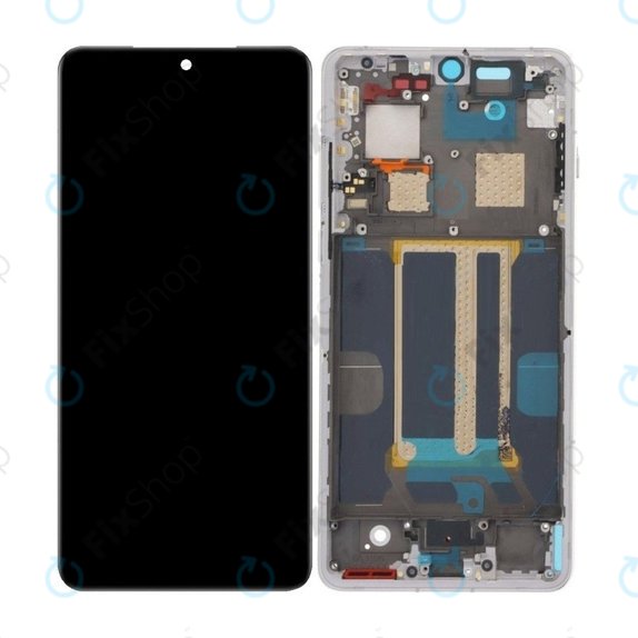 Wyświetlacz OLED do OnePlus 13 5G CPH2655, Ekran dotykowy z ramką, Czarny, Black