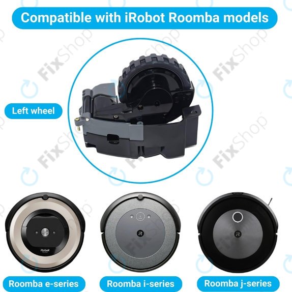 Koło z silnikiem do iRobot Roomba e-series, i-series, j-series, Prawy