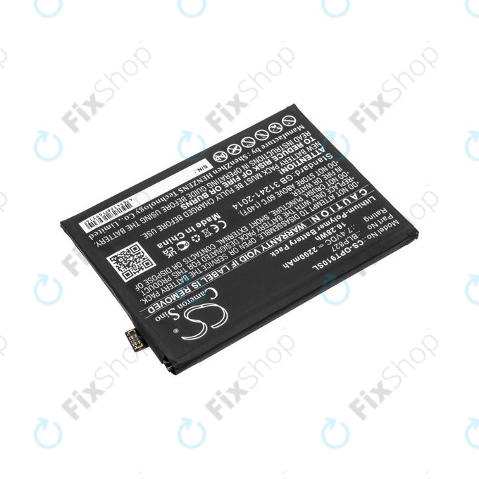 Bateria dla OnePlus 9 Pro LE2121 LE2125, 2200mAh, Li-Pol, 7.4 V, BLP827, HQ