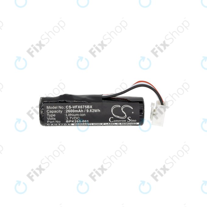 Bateria do Verifone Vx675, Vx690, C680, 2600mAh, Li-Ion, 3.7V, BPK260-001, HQ