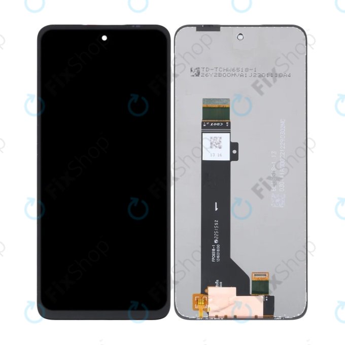 Wyświetlacz do Motorola Moto G13, G23, XT2233, Ekran dotykowy bez ramki, TFT