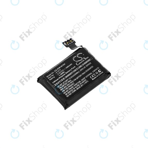 Bateria dla Apple Watch 3 42 mm, 340mAh, GPS Version, Li-Pol, 3.82 V, A1875, HQ