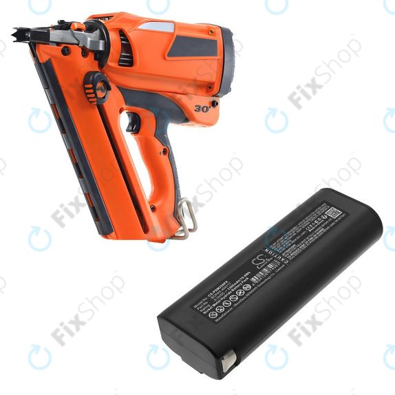 Bateria do Paslode 900400, 3300mAh, Ni-MH, 6V, 404400, BCPAS-404717, HQ