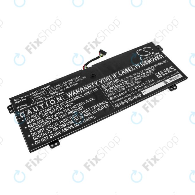 Ładowarka do Lenovo Yoga 720-13, 730-13, 6000mAh, Li-Pol, 7.68V, L16L4PB1, HQ