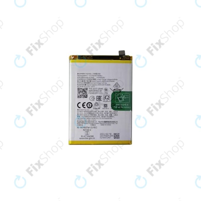Bateria do Realme 9, BLP883, 5000mAh