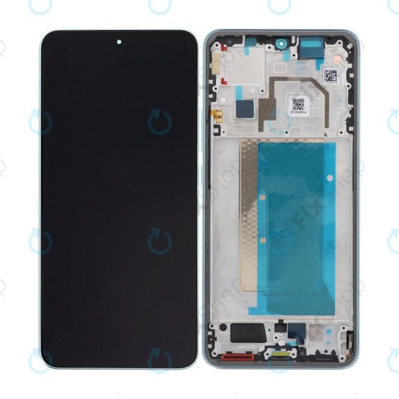 Wyświetlacz OLED do Xiaomi 13T, 13T Pro, Ekran dotykowy z ramką, Meadow Green