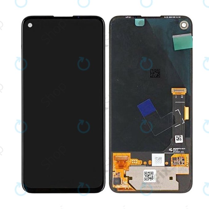Wyświetlacz z ekranem dotykowym do Google Pixel 4a 4G, G949-00007-01, Genuine Service Pack
