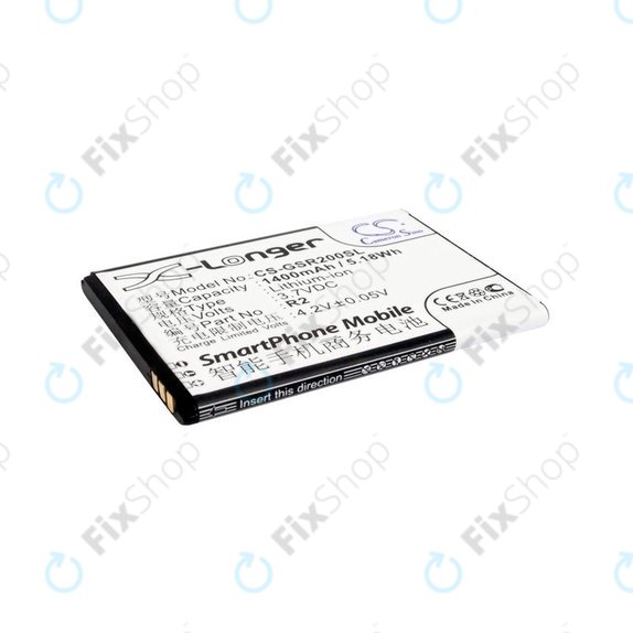 Bateria do Gigabyte Gsmart Roma, R2, Li-ion, 3.7V, 1400mAh, HQ