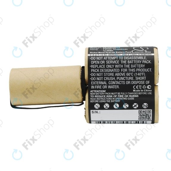 Bateria do AEG Electrolux FM, 900055103, Ni-MH, 3,6V 3600mAh, HQ