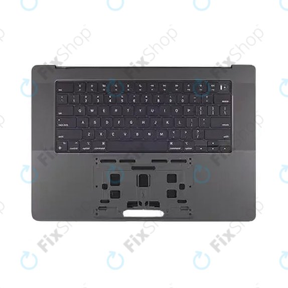 Górna rama klawiatury do MacBook Pro 16", A3403 (2024), z klawiaturą US i baterią, Space Black, 661-42823, Genuine Apple