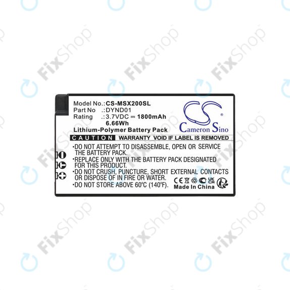 Bateria do Microsoft Xbox Elite Series 2, 1800mAh, Li-Pol, 3.7V, DYND01, HQ