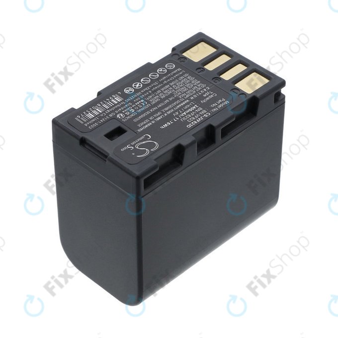 Bateria do JVC EX-Z2000, GR-D720, D740, D750, D770, 2400mAh, Li-Ion, 7.4V, BN-VF823, HQ