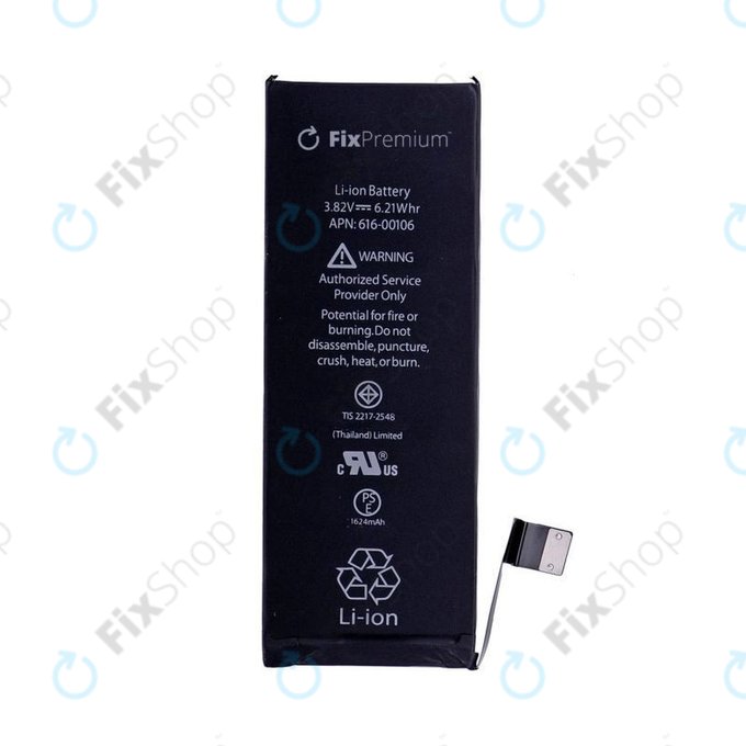 Bateria dla iPhone SE, 1624mAh, FixPremium