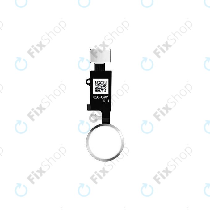Przycisk Home do iPhone 7, 7 Plus, 8, 8 Plus, SE (2020), SE (2022), JCID 6 Gen, Srebrny, Silver