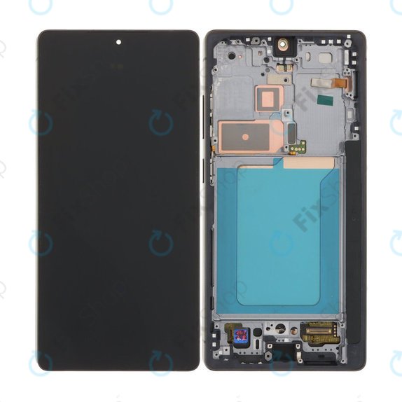 Wyświetlacz OLED do Samsung Galaxy S25 Ultra, Ekran dotykowy z ramką, Titanium Black