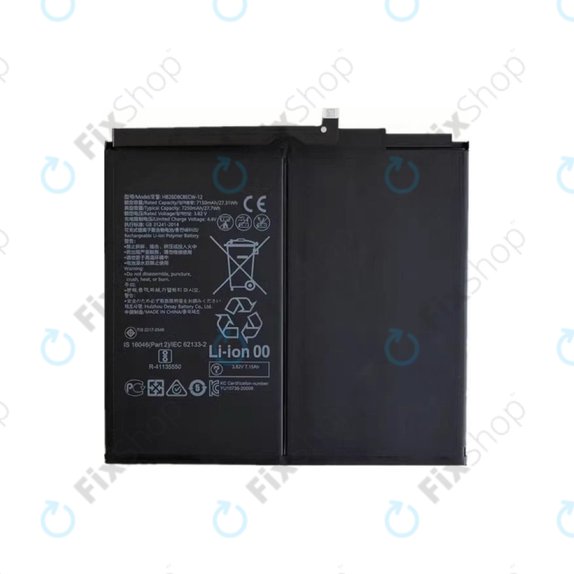 Bateria do Huawei MatePad 11", 2021, HB26D8C8ECW, 7250mAh