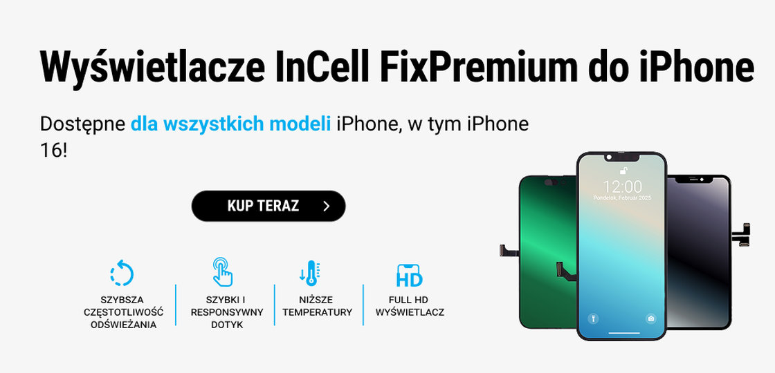 WYŚWIETLACZE INCELL