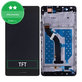 Wyświetlacz do Huawei P9 lite, Ekran dotykowy z ramką, Czarny, Black, TFT