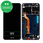 Wyświetlacz do Huawei Honor 8, Ekran dotykowy z ramką, Midnight Black, TFT