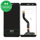Wyświetlacz do Huawei P10 lite, Ekran dotykowy bez ramki, Graphite Black, TFT