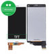 Wyświetlacz do Sony Xperia Z3 Compact D5803, Ekran dotykowy bez ramki, Bialy, White, TFT