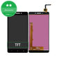 Wyświetlacz do Lenovo VIBE P1ma40 mini, Ekran dotykowy bez ramki, Czarny, Black, TFT