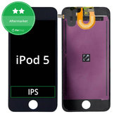 Wyświetlacz LCD dla iPod Touch (5th Gen, 6th Gen, 7th Gen), Black, Ekran dotykowy z ramką