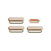 Zestaw przycisków bocznych do iPhone 6 Plus, Zasilanie z przyciskami głośności i wyciszenia, Złoty, Gold
