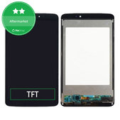 Wyświetlacz do LG G Pad V500, Ekran dotykowy bez ramki, Czarny, Black, TFT