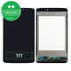 Wyświetlacz do LG G Pad V500, Ekran dotykowy bez ramki, Czarny, Black, TFT