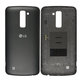 Tylna pokrywa baterii do LG K10 K420N, ACQ89015001, Czarny, Black, Genuine Service Pack