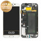 Wyświetlacz do Samsung S6 Edge G925F, Ekran dotykowy z ramką, GH97-17162B, GH97-17317B, GH97-17334B, White Pearl, Genuine Service Pack