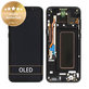 Wyświetlacz do Samsung S8 Plus G955F, Ekran dotykowy z ramką, GH97-20470A, GH97-20564A, GH97-20565A, Midnight Black, Genuine Service Pack