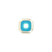 Oslona obiektywu tylnej kamery do Samsung A3 A310F (2016), Złoty, Gold, Genuine Service Pack