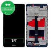 Wyświetlacz do Huawei Mate 9, Ekran dotykowy z ramką, Czarny, Black, TFT