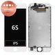 Wyświetlacz dla iPhone 6S, White, Ekran dotykowy z ramką, Refurbished
