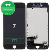Wyświetlacz dla iPhone 7, Black, Ekran dotykowy z ramką