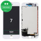 Wyświetlacz dla iPhone 7, White, Ekran dotykowy z ramką