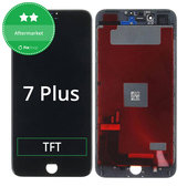 Wyświetlacz dla iPhone 7 Plus, Black, Ekran dotykowy z ramką
