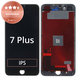 Wyświetlacz dla iPhone 7 Plus, Black, Ekran dotykowy z ramką, Refurbished