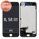 Wyświetlacz dla iPhone 8, SE (2020), SE (2022), Black, Ekran dotykowy z ramką, Refurbished