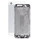 Tylna obudowa do iPhone SE, Srebrny, Silver