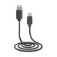 Kabel do ładowania danych USB-A – Micro-USB 2.0, 1m, 5W, Czarny, Black, SBS