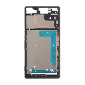 Ramka srodkowa do Sony Xperia Z3 D6603, Czarny, Black