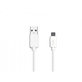 Kabel Micro-USB / USB (1m), Biały, White, SBS