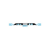 Klej do wyświetlacza LCD (góra) do Samsung S8 Plus G955F, GH02-14433A, Genuine Service Pack