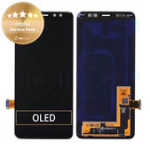 Wyświetlacz z ekranem dotykowym do Samsung A8 A530F (2018), GH97-21406A, GH97-21529A, Genuine Service Pack